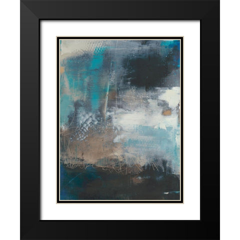 Umbra I Black Modern Wood Framed Art Print with Double Matting by Jachimiec, Sue