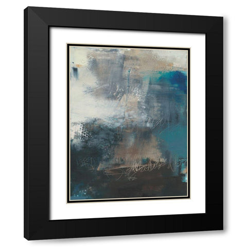 Umbra III Black Modern Wood Framed Art Print with Double Matting by Jachimiec, Sue