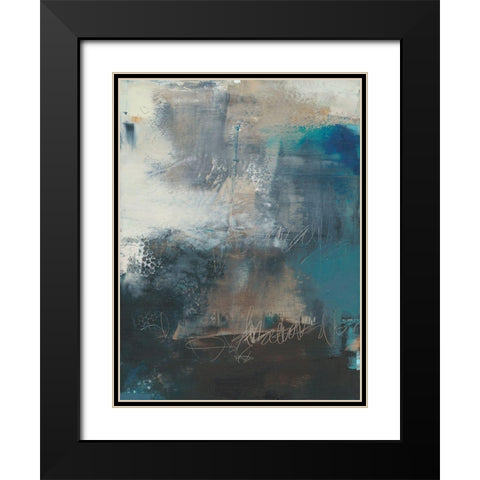 Umbra III Black Modern Wood Framed Art Print with Double Matting by Jachimiec, Sue