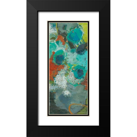 Lolly II Black Modern Wood Framed Art Print with Double Matting by Jachimiec, Sue