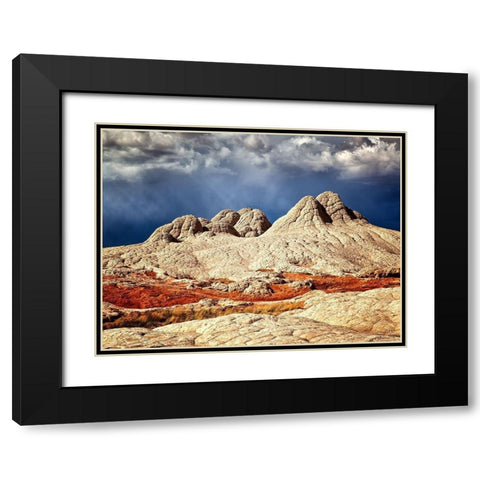 Valley Beauty I Black Modern Wood Framed Art Print with Double Matting by Drost, David