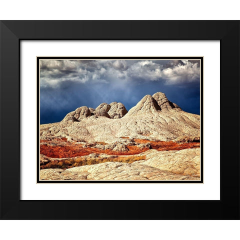 Valley Beauty I Black Modern Wood Framed Art Print with Double Matting by Drost, David