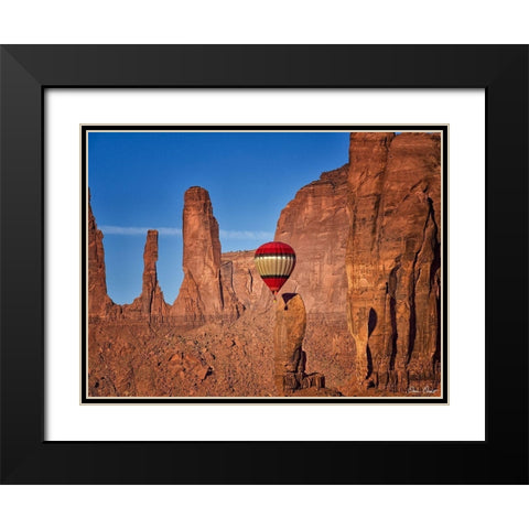 Valley Beauty VI Black Modern Wood Framed Art Print with Double Matting by Drost, David
