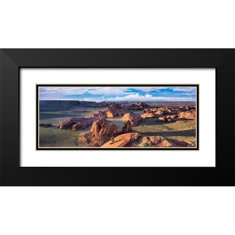 Valley Beauty VIII Black Modern Wood Framed Art Print with Double Matting by Drost, David