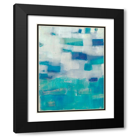 Tilde I Black Modern Wood Framed Art Print with Double Matting by Jachimiec, Sue