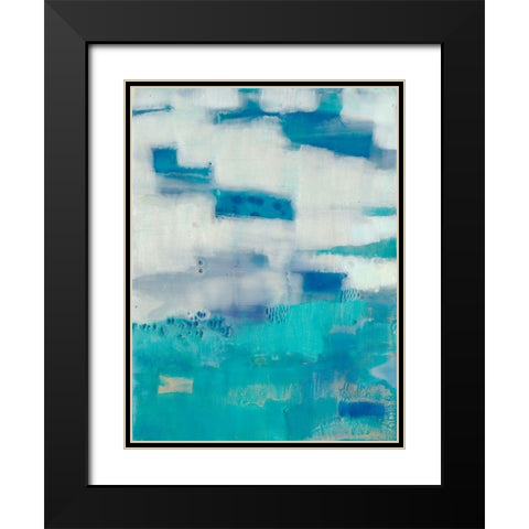 Tilde II Black Modern Wood Framed Art Print with Double Matting by Jachimiec, Sue