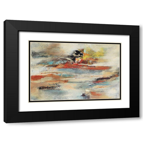 Tesiturno I Black Modern Wood Framed Art Print with Double Matting by Villarreal, Gabriela