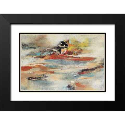 Tesiturno I Black Modern Wood Framed Art Print with Double Matting by Villarreal, Gabriela