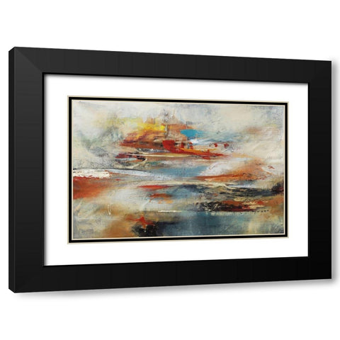 Tesiturno II Black Modern Wood Framed Art Print with Double Matting by Villarreal, Gabriela