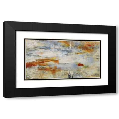 Visperas I Black Modern Wood Framed Art Print with Double Matting by Villarreal, Gabriela