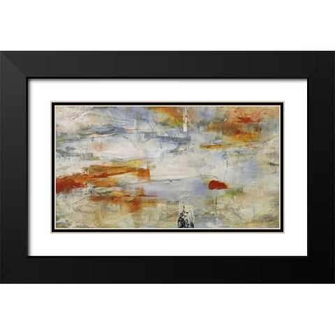 Visperas I Black Modern Wood Framed Art Print with Double Matting by Villarreal, Gabriela