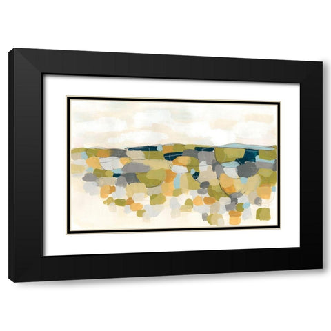 Pastoral Prism I Black Modern Wood Framed Art Print with Double Matting by Vess, June Erica
