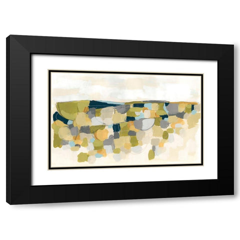 Pastoral Prism II Black Modern Wood Framed Art Print with Double Matting by Vess, June Erica