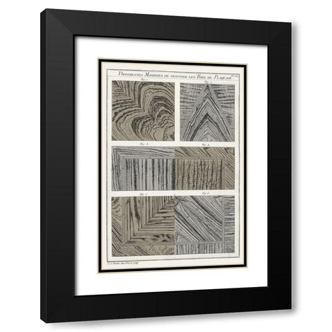 Survey of Architectural Design VI Black Modern Wood Framed Art Print with Double Matting by Vision Studio