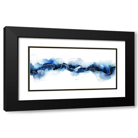 Glacial Break II Black Modern Wood Framed Art Print with Double Matting by Popp, Grace