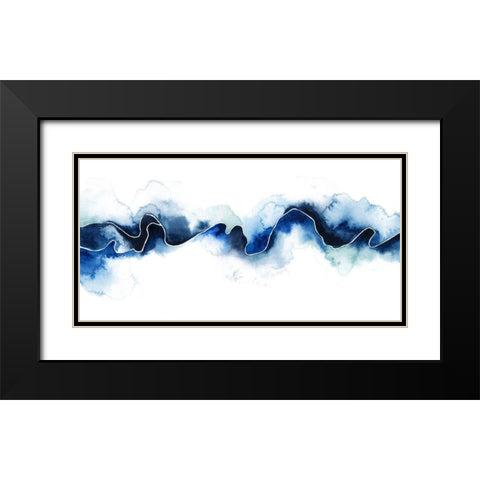 Glacial Break III Black Modern Wood Framed Art Print with Double Matting by Popp, Grace