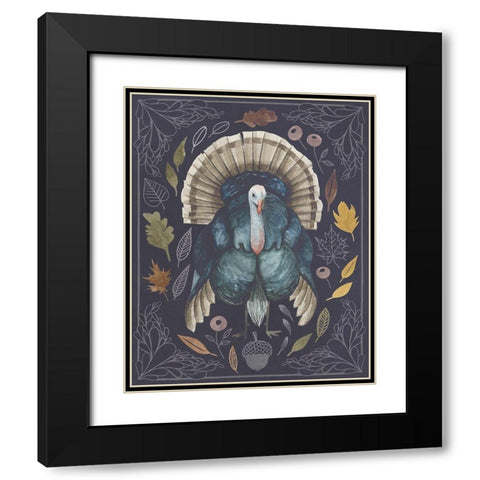 Rainbow Harvest II Black Modern Wood Framed Art Print with Double Matting by Popp, Grace
