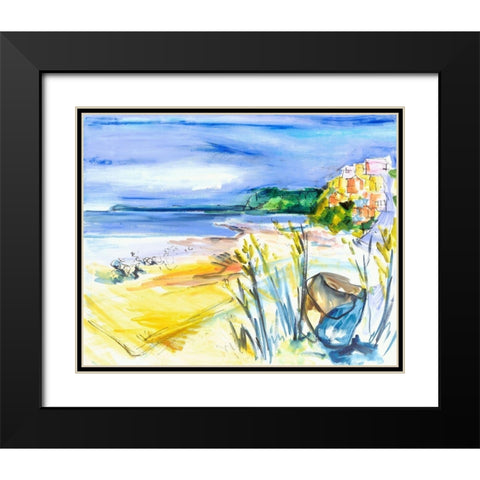 Bright Marsh II Black Modern Wood Framed Art Print with Double Matting by Ferrell, Erin McGee