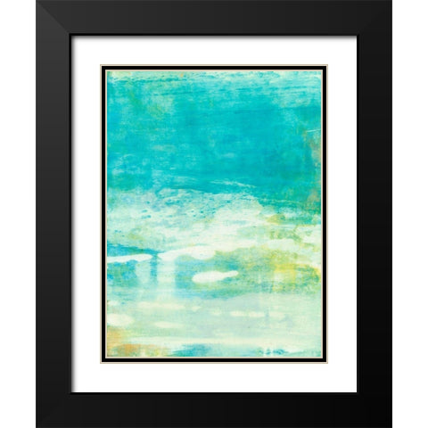 Lacuna II Black Modern Wood Framed Art Print with Double Matting by Jachimiec, Sue