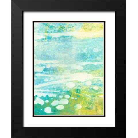 Lacuna IV Black Modern Wood Framed Art Print with Double Matting by Jachimiec, Sue