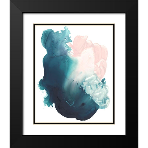 Plunge I Black Modern Wood Framed Art Print with Double Matting by Parker, Jennifer Paxton