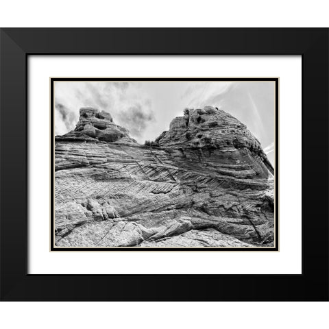 Canyon Lands I Black Modern Wood Framed Art Print with Double Matting by Guthrie, Jenna