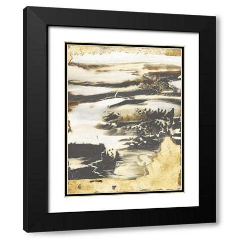 Presence of Life III Black Modern Wood Framed Art Print with Double Matting by Bramma, Lila