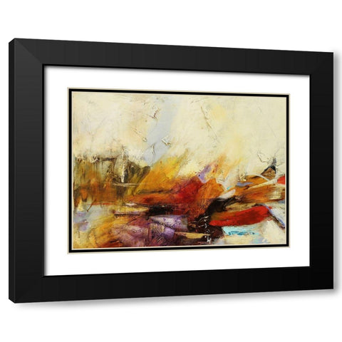 Feteen II Black Modern Wood Framed Art Print with Double Matting by Villarreal, Gabriela