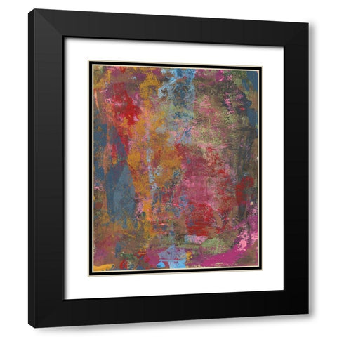 Infusion I Black Modern Wood Framed Art Print with Double Matting by Moore, Regina