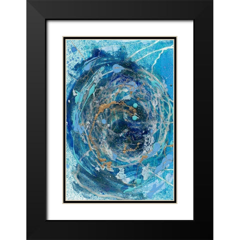 Waterspout II Black Modern Wood Framed Art Print with Double Matting by Ludwig, Alicia