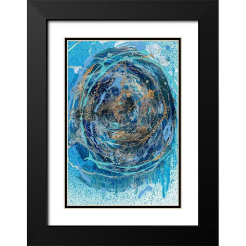 Waterspout III Black Modern Wood Framed Art Print with Double Matting by Ludwig, Alicia