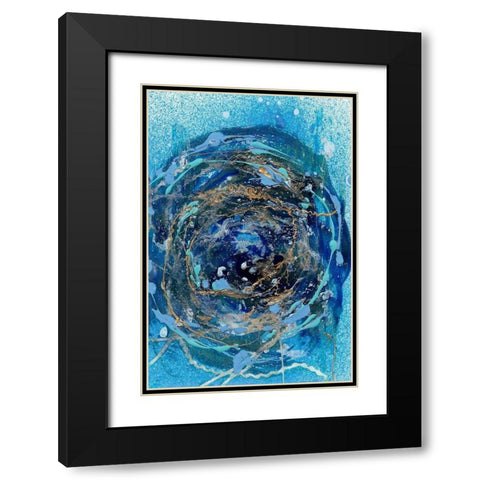 Waterspout IV Black Modern Wood Framed Art Print with Double Matting by Ludwig, Alicia