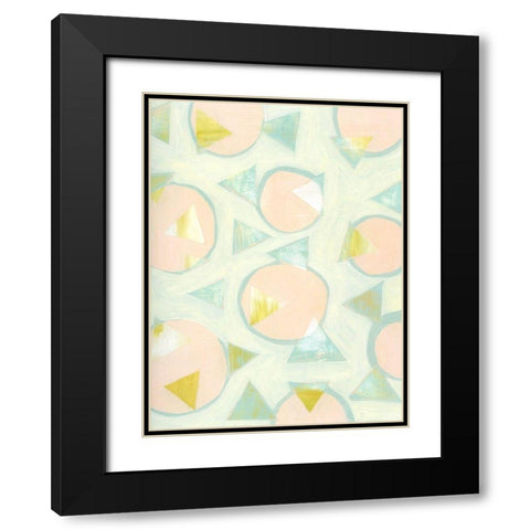 Light Leak I Black Modern Wood Framed Art Print with Double Matting by Popp, Grace