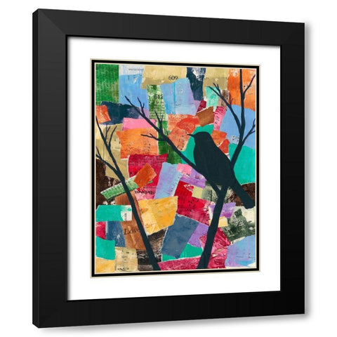 Shadow of Light III Black Modern Wood Framed Art Print with Double Matting by Moore, Regina