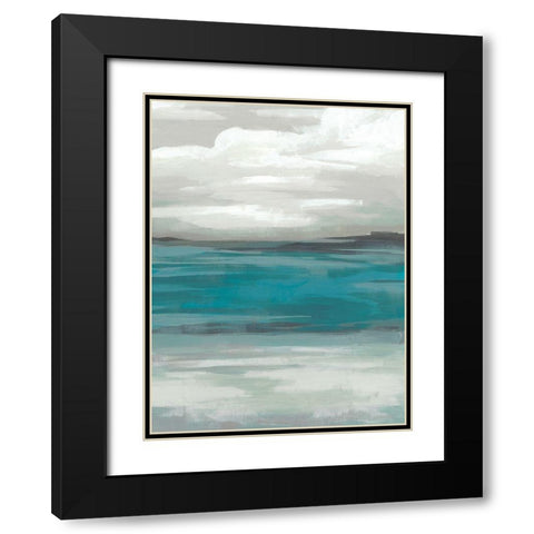 Storm Front I Black Modern Wood Framed Art Print with Double Matting by Vess, June Erica