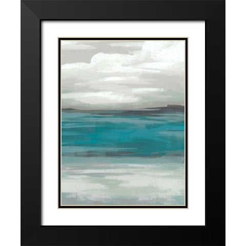 Storm Front I Black Modern Wood Framed Art Print with Double Matting by Vess, June Erica