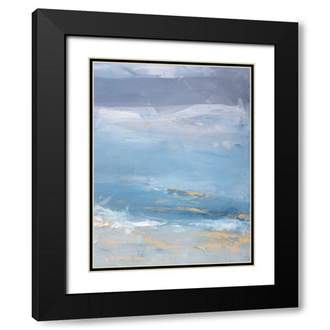 Just Before Dusk II Black Modern Wood Framed Art Print with Double Matting by Contacessi, Julia