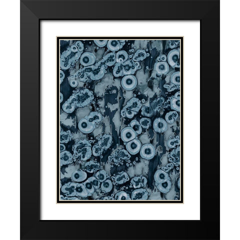 Affix I Black Modern Wood Framed Art Print with Double Matting by Guthrie, Jenna