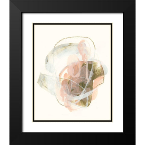 Hyacinth Gesture I Black Modern Wood Framed Art Print with Double Matting by Vess, June Erica