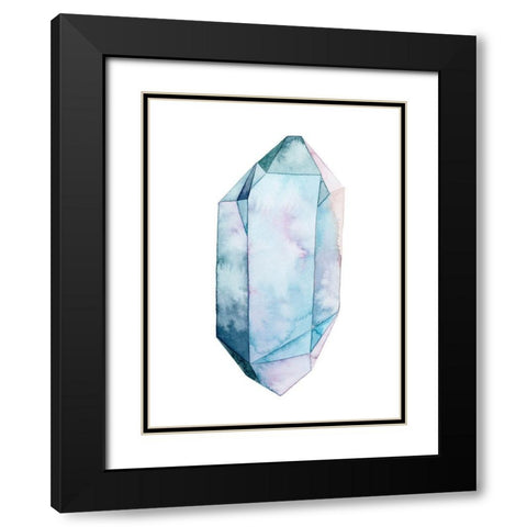 Twilight Gem I Black Modern Wood Framed Art Print with Double Matting by Popp, Grace