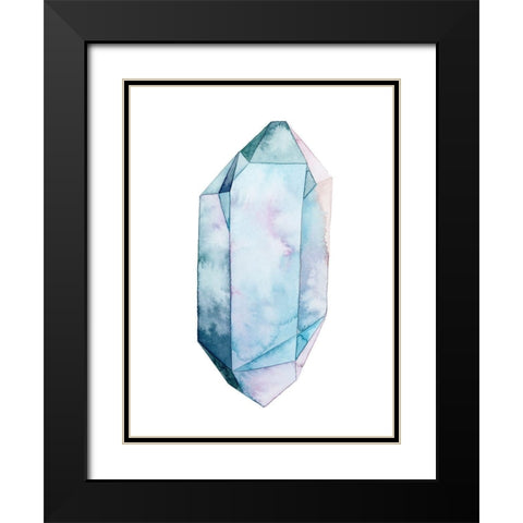 Twilight Gem I Black Modern Wood Framed Art Print with Double Matting by Popp, Grace