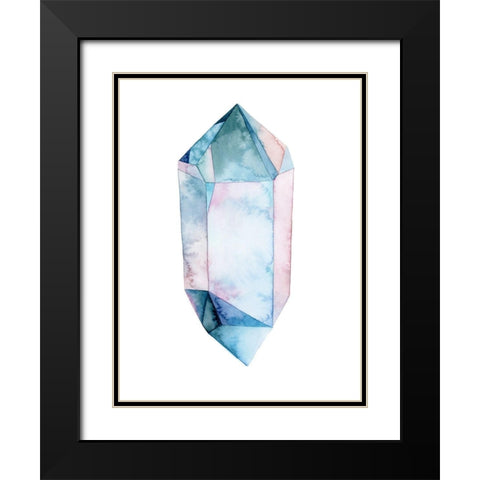 Twilight Gem II Black Modern Wood Framed Art Print with Double Matting by Popp, Grace