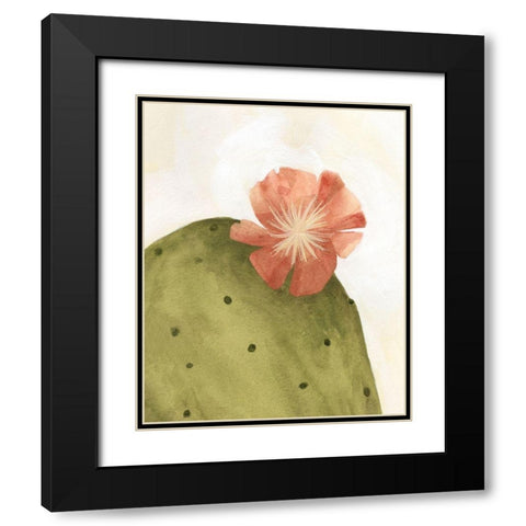 Arid Bloom II Black Modern Wood Framed Art Print with Double Matting by Scarvey, Emma