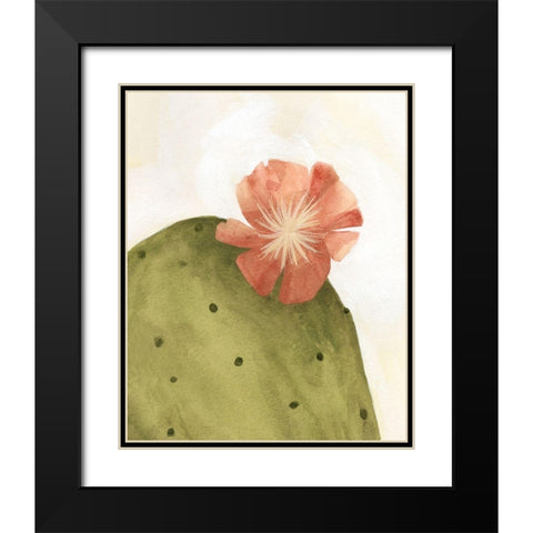 Arid Bloom II Black Modern Wood Framed Art Print with Double Matting by Scarvey, Emma