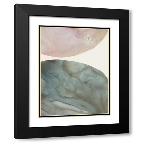 Gravitate IV Black Modern Wood Framed Art Print with Double Matting by Borges, Victoria