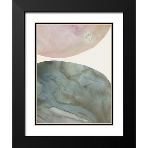 Gravitate IV Black Modern Wood Framed Art Print with Double Matting by Borges, Victoria