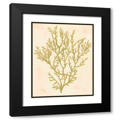 Deep Sea Coral I Black Modern Wood Framed Art Print with Double Matting by Popp, Grace
