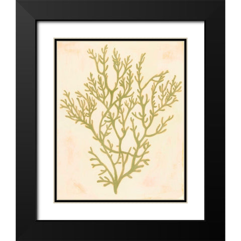 Deep Sea Coral I Black Modern Wood Framed Art Print with Double Matting by Popp, Grace