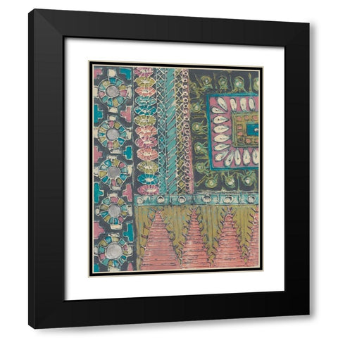 Bohemia I Black Modern Wood Framed Art Print with Double Matting by Zarris, Chariklia