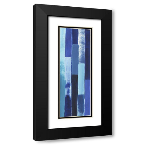 Azule Waterfall II Black Modern Wood Framed Art Print with Double Matting by Popp, Grace